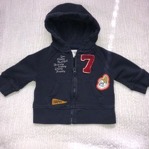 Disney baby Seven dwarf hoodie sweater